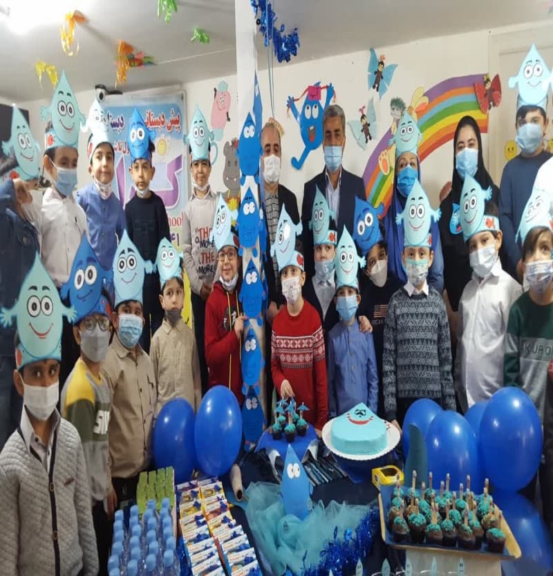جشن آب نوآموزان کلاس اول